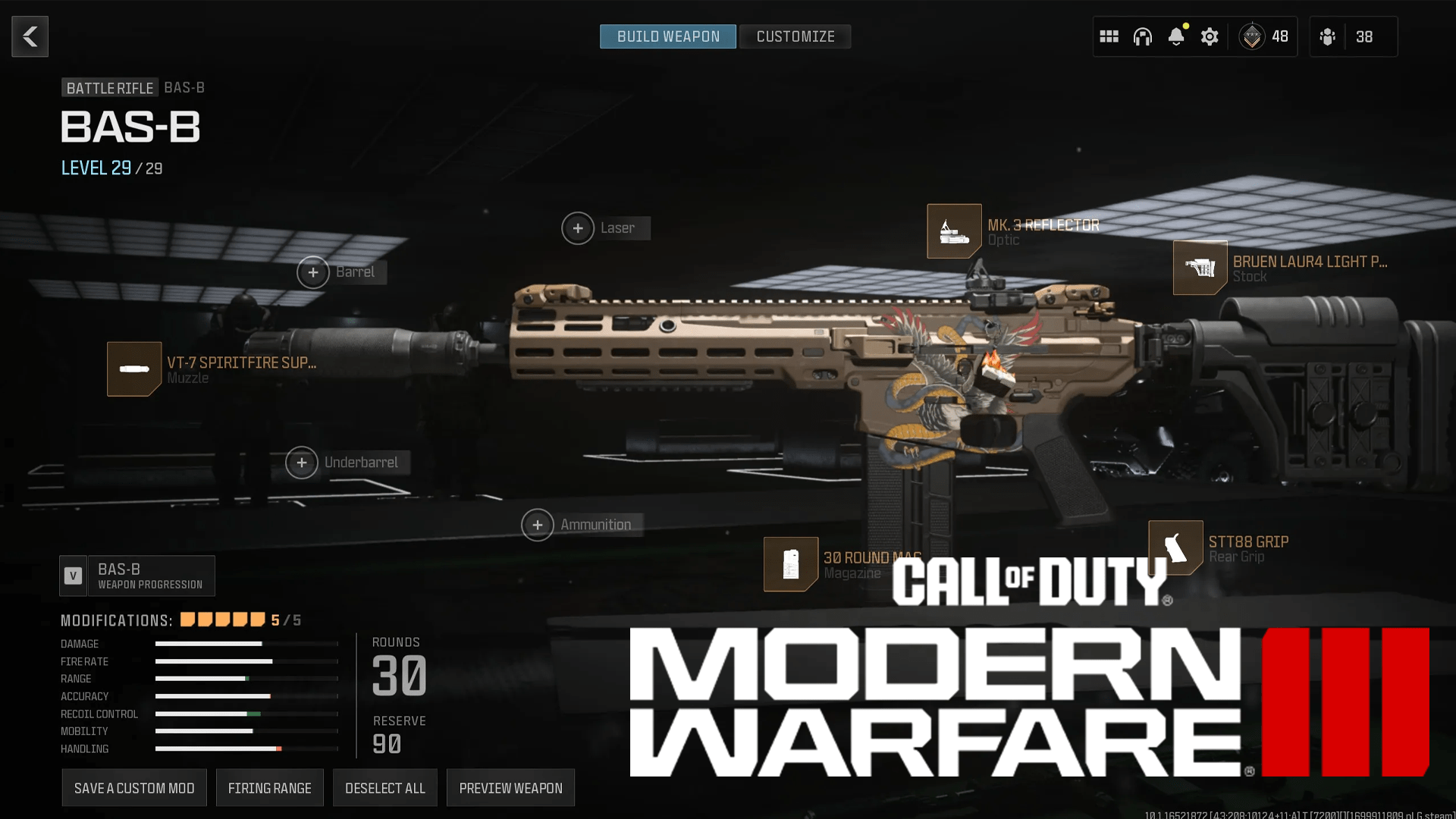 Best BAS-B Loadout For MW3, Warzone And Zombies (Season 6)
