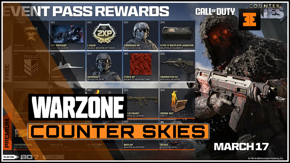 Counter Skies Event
