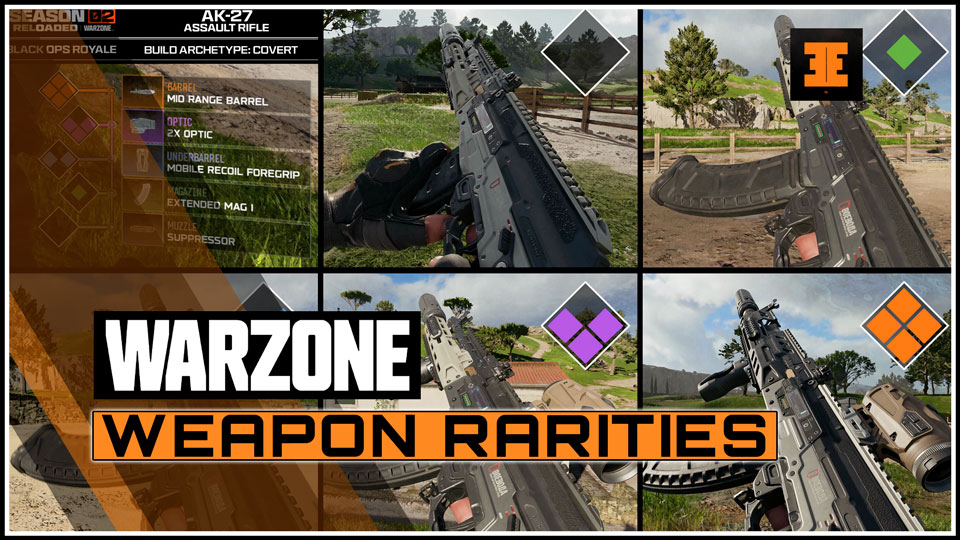 How Does Weapon Rarity Work In Black Ops Royale